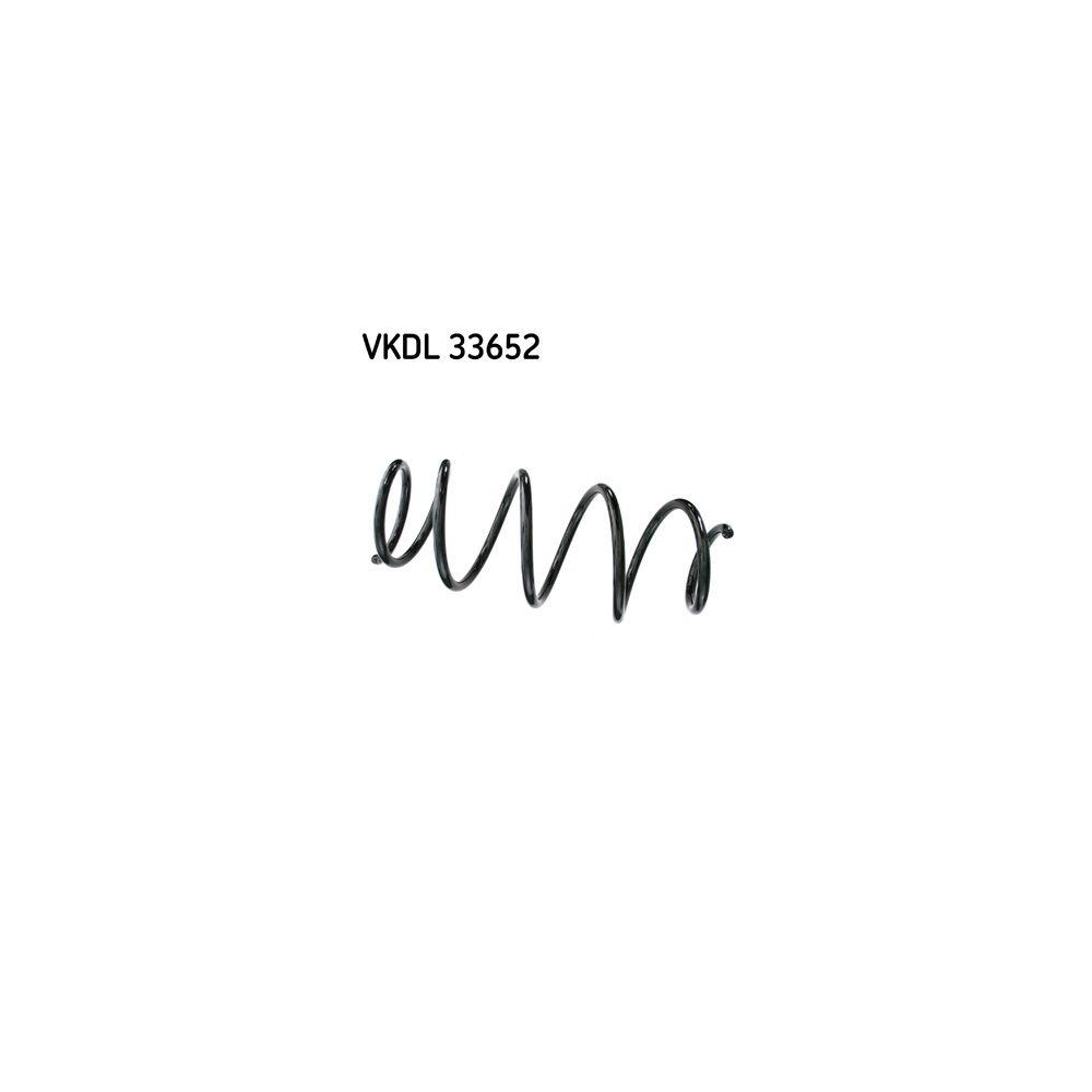 Fahrwerksfeder SKF VKDL 33652 f&uuml;r TOYOTA CITRO&Euml;N/PEUGEOT, Vorderachse