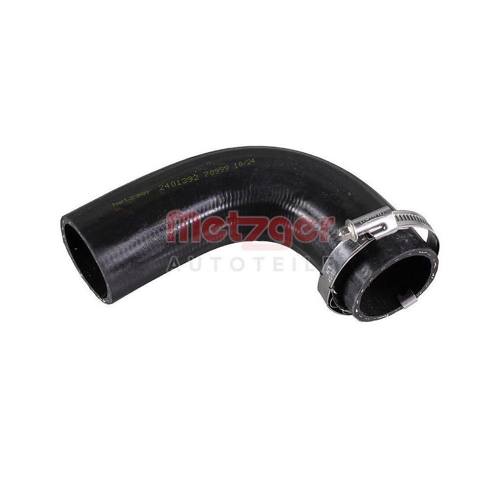 Ladeluftschlauch METZGER 2401392 f&uuml;r HYUNDAI KIA, links, unten