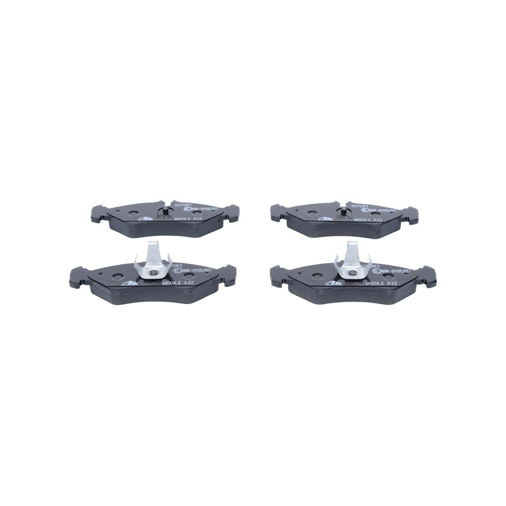 Bremsbelagsatz, Scheibenbremse ATE 13.0460-7083.2 f&uuml;r MERCEDES-BENZ VAG