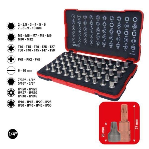 KS TOOLS Steckschl&uuml;sselsatz 9111850