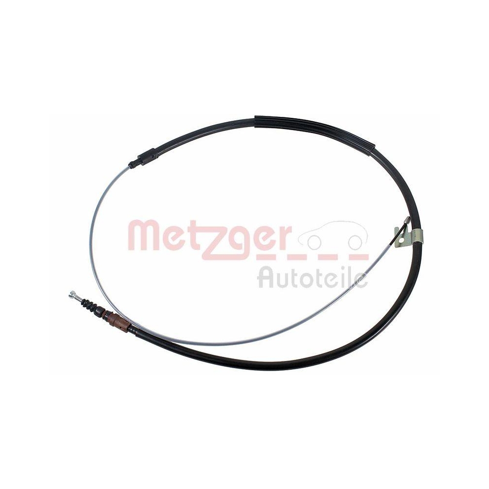 Seilzug, Feststellbremse METZGER 1.PE008 GREENPARTS f&uuml;r OPEL PEUGEOT