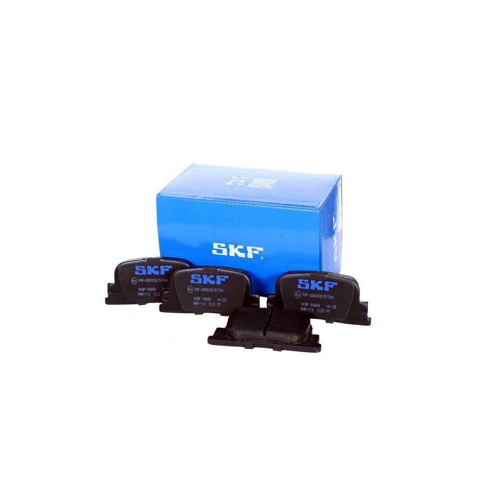 Bremsbelagsatz, Scheibenbremse SKF VKBP 90658 f&uuml;r TOYOTA LEXUS, Hinterachse