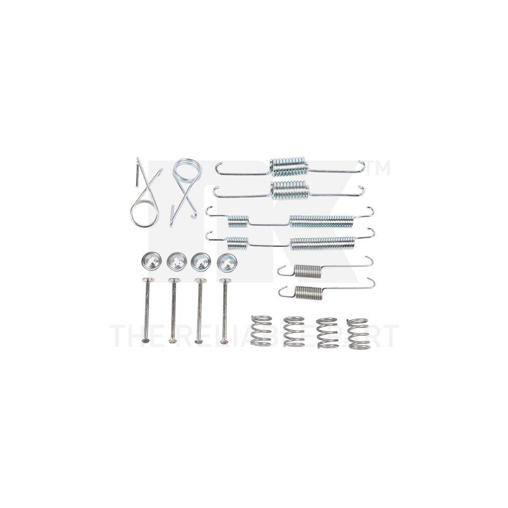 Zubeh&ouml;rsatz, Bremsbacken NK 79991040 f&uuml;r HYUNDAI KIA, Hinterachse