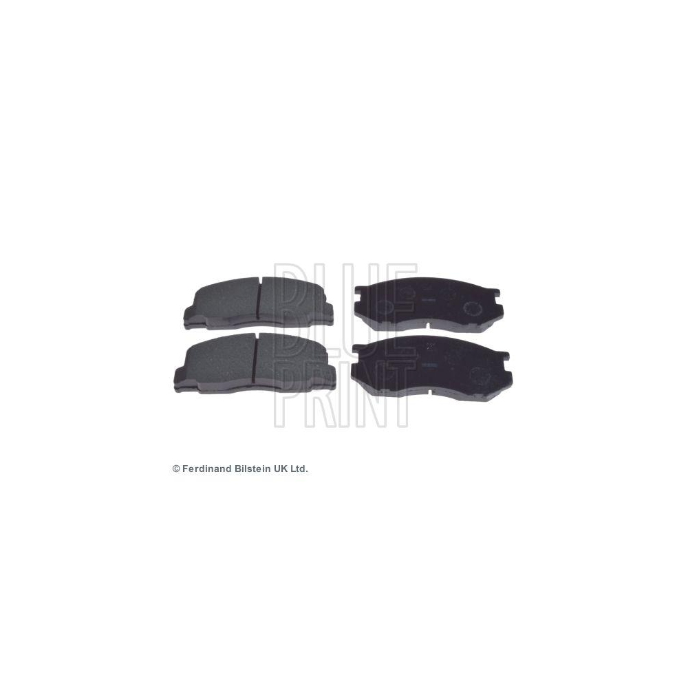 Bremsbelagsatz, Scheibenbremse BLUE PRINT ADT34214 f&uuml;r MAZDA TOYOTA, Vorderachse