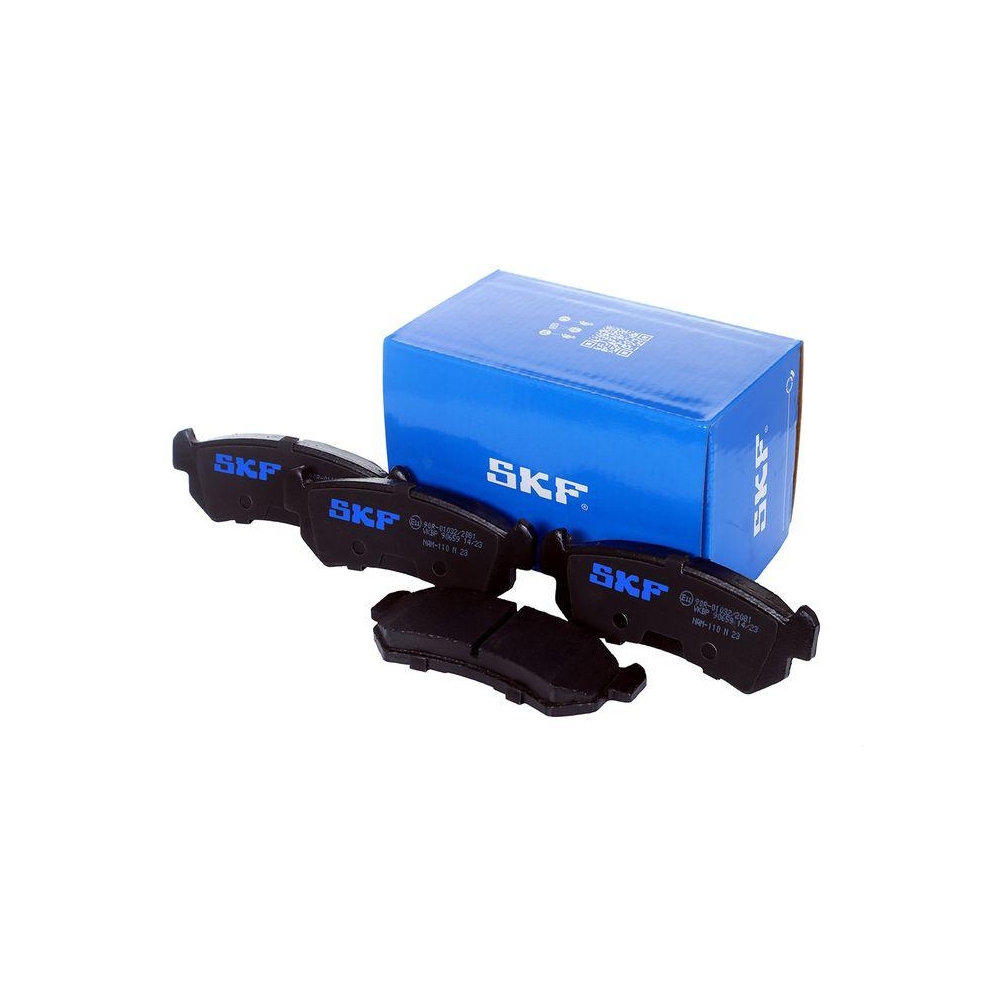 Bremsbelagsatz, Scheibenbremse SKF VKBP 90659 für CHEVROLET DAEWOO, Hinterachse