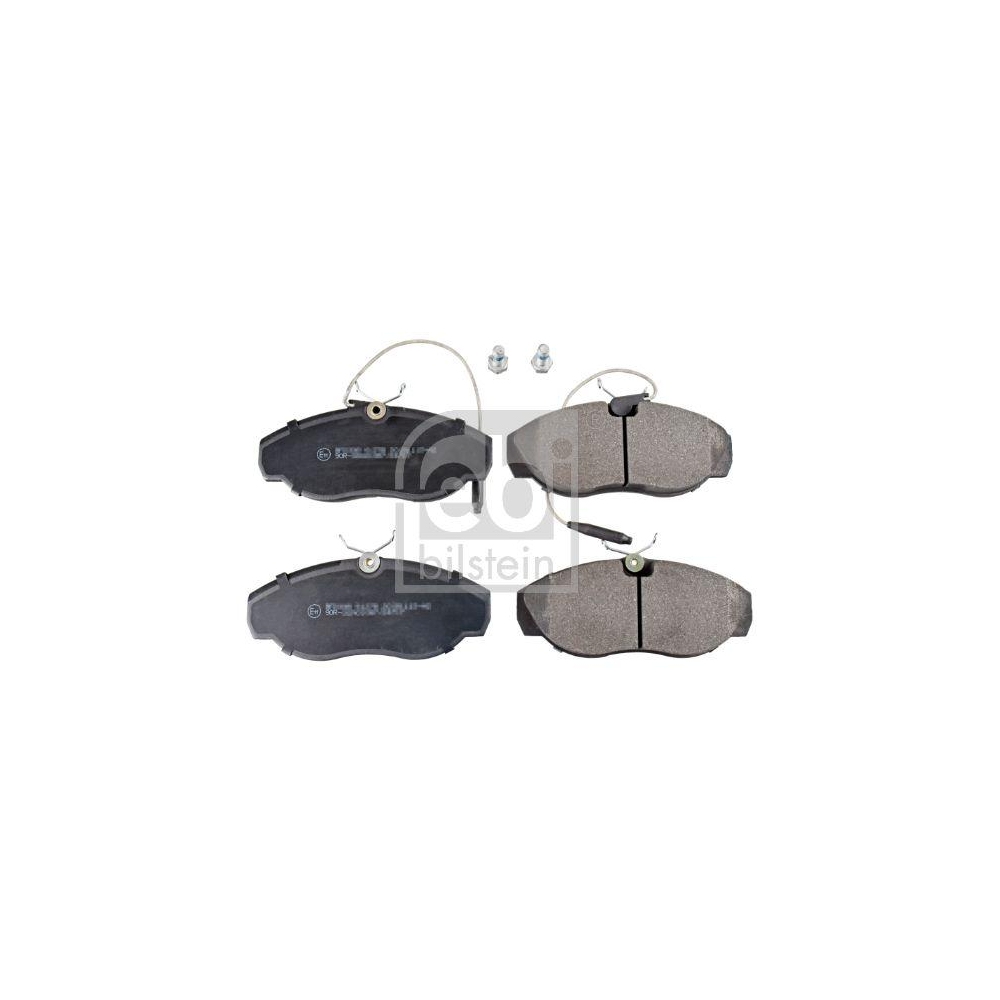 FEBI BILSTEIN Bremsbelagsatz, Scheibenbremse 16240 f&uuml;r CITRO&Euml;N FIAT PEUGEOT