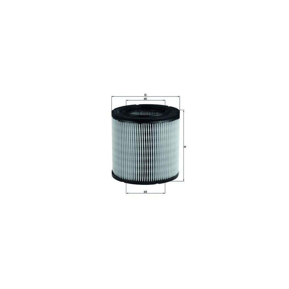 Luftfilter KNECHT LX 249 f&uuml;r FORD GMC SAAB GENERAL MOTORS