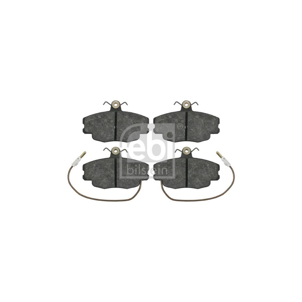 FEBI BILSTEIN Bremsbelagsatz, Scheibenbremse 16241 f&uuml;r PEUGEOT RENAULT