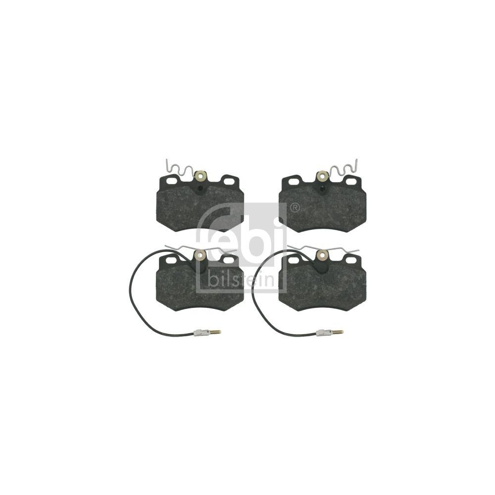 FEBI BILSTEIN Bremsbelagsatz, Scheibenbremse 16242 f&uuml;r CITRO&Euml;N PEUGEOT
