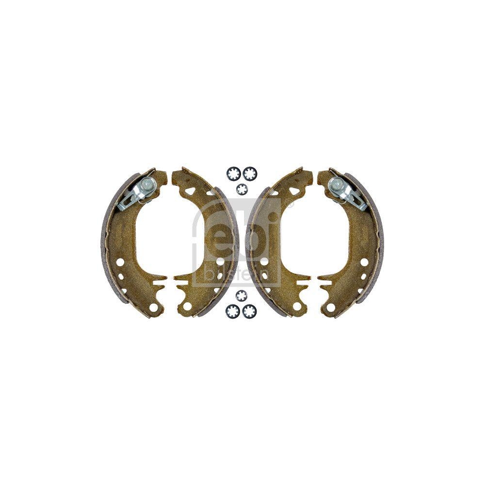 FEBI BILSTEIN Bremsbackensatz 170881 f&uuml;r CITRO&Euml;N PEUGEOT, Hinterachse