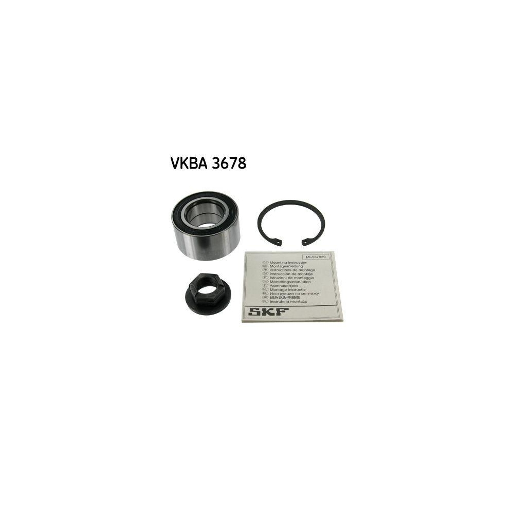 Radlagersatz SKF VKBA 3678 f&uuml;r FORD OPEL ROVER VAUXHALL GENERAL MOTORS