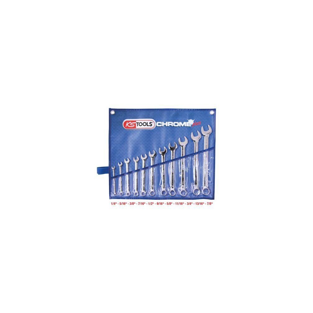 Ring-/Gabelschlüsselsatz KS TOOLS 518.3000 für