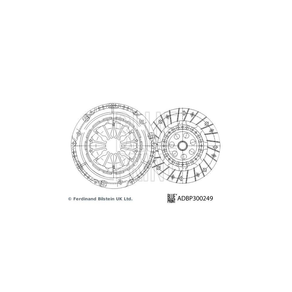 Kupplungssatz BLUE PRINT ADBP300249 f&uuml;r RENAULT