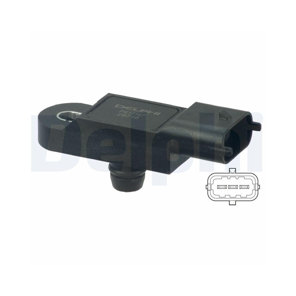 DELPHI PS10167 Sensor, Ladedruck f&uuml;r RENAULT