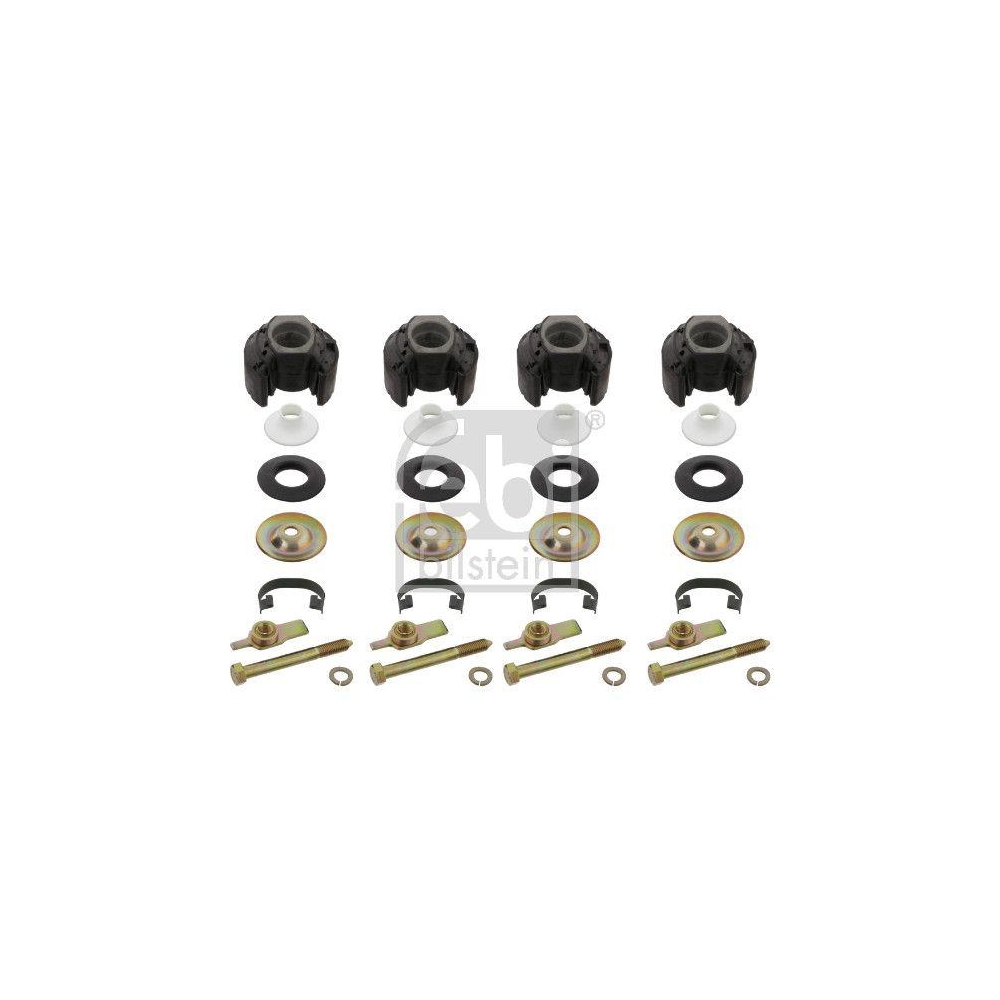 Lagersatz, Achskörper FEBI BILSTEIN 04347 für MERCEDES-BENZ, Vorderachse links