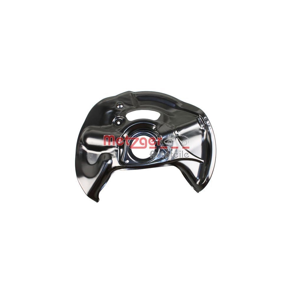 Spritzblech, Bremsscheibe METZGER 6115236 f&uuml;r MERCEDES-BENZ, Vorderachse rechts