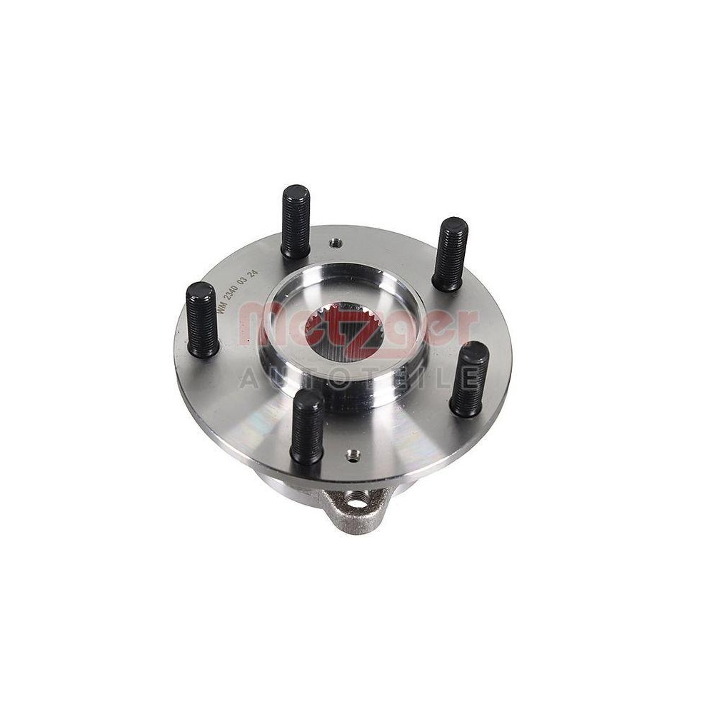 Radlagersatz METZGER WM 2340 GREENPARTS f&uuml;r HYUNDAI KIA, Vorderachse links