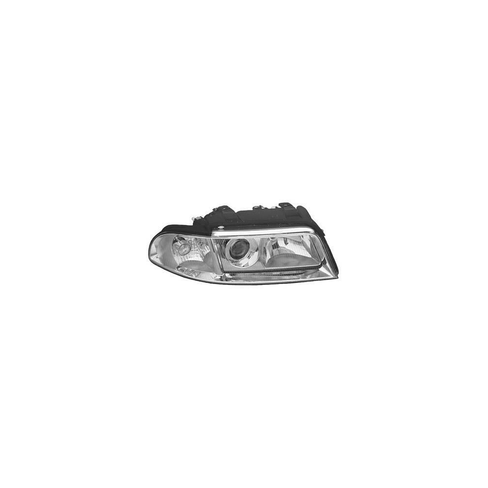 Hauptscheinwerfer VAN WEZEL 0324962 für AUDI, rechts