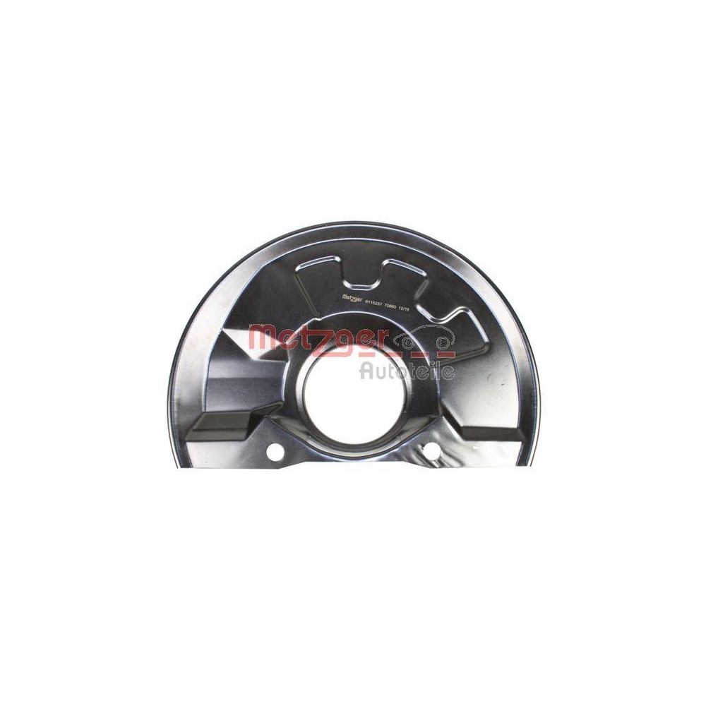 Spritzblech, Bremsscheibe METZGER 6115237 für MITSUBISHI VOLVO