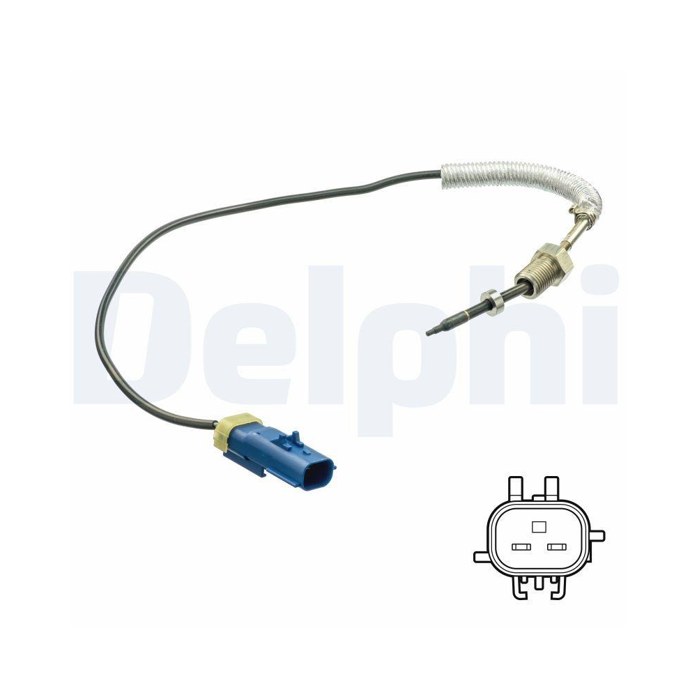 DELPHI TS30191 Sensor, Abgastemperatur f&uuml;r DODGE JEEP