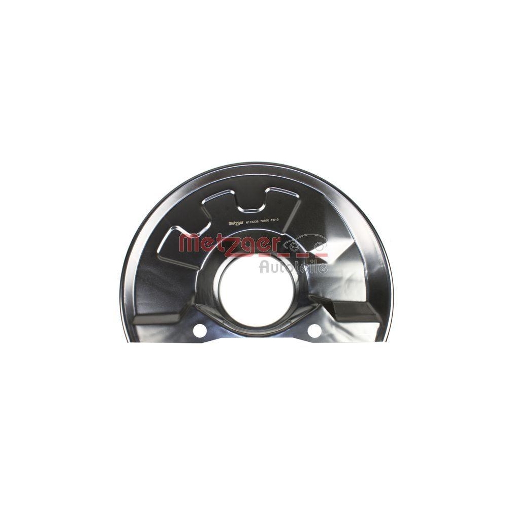 Spritzblech, Bremsscheibe METZGER 6115238 f&uuml;r MITSUBISHI VOLVO