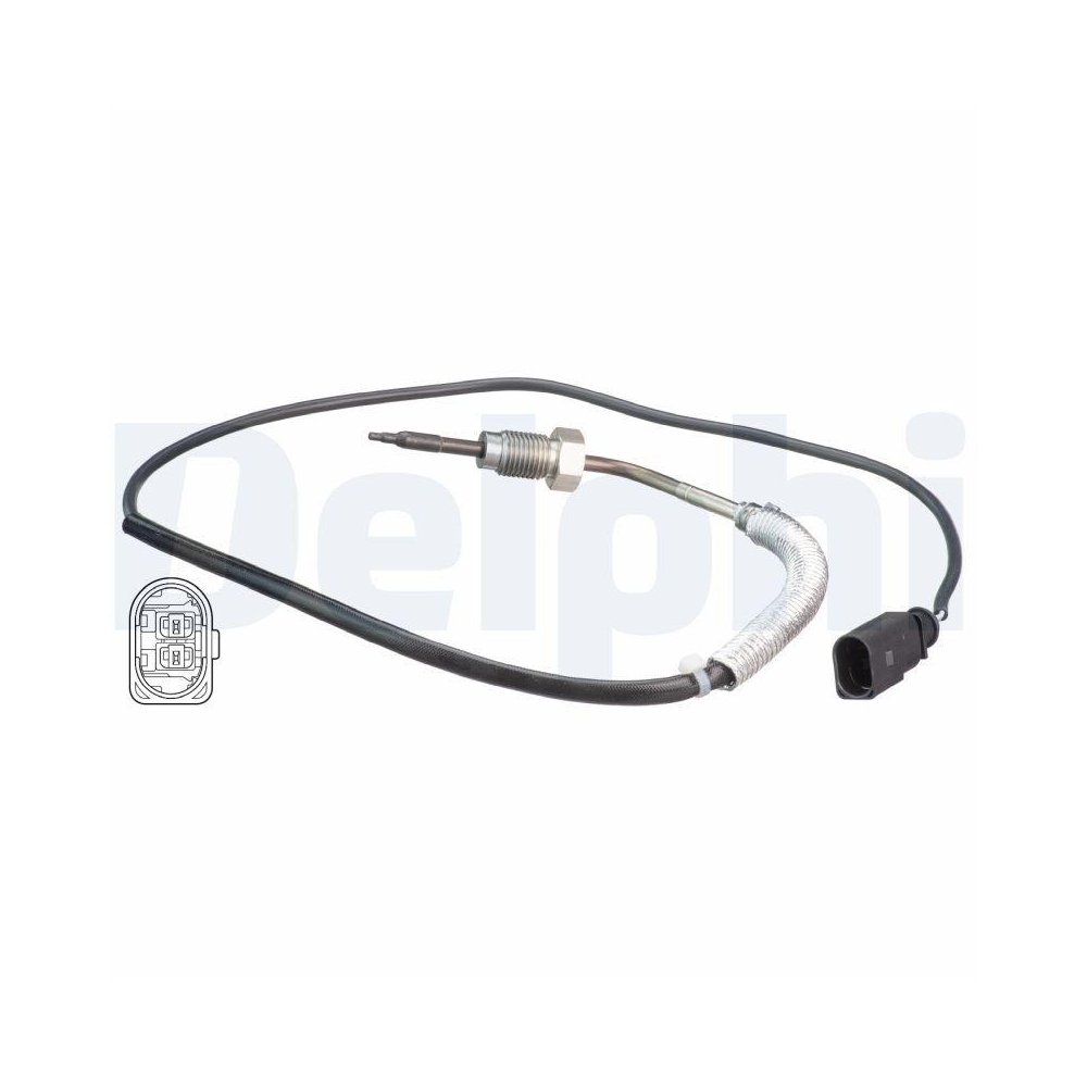 DELPHI TS30215 Sensor, Abgastemperatur f&uuml;r SEAT SKODA VW, vor Abgasturbolader