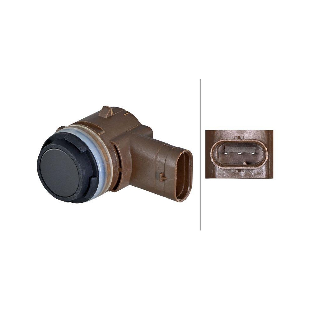 HELLA Sensor, Einparkhilfe 6PX 358 270-601 f&uuml;r BMW MINI, au&szlig;en, beidseitig