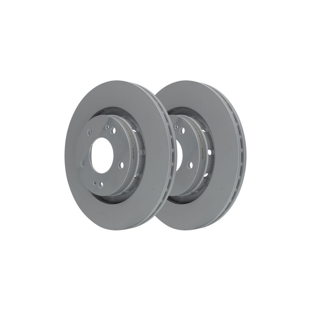 Bremsscheibe ATE 24.0124-0215.1 f&uuml;r CITRO&Euml;N MITSUBISHI PEUGEOT, Vorderachse