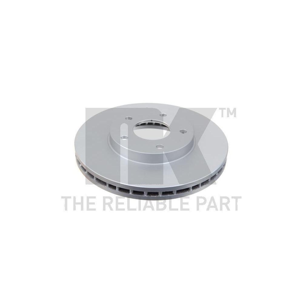 Bremsscheibe NK 312256 f&uuml;r NISSAN, Vorderachse