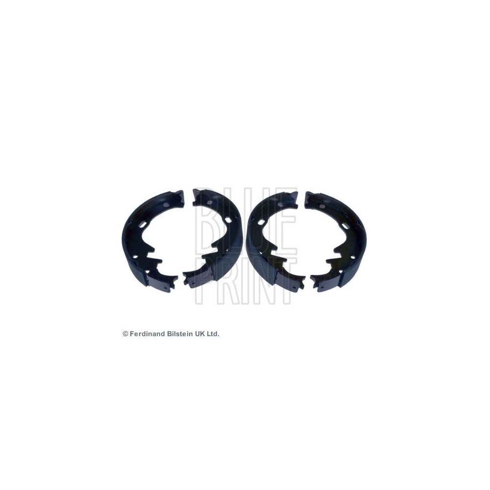 Bremsbackensatz BLUE PRINT ADN14120 für NISSAN, Hinterachse