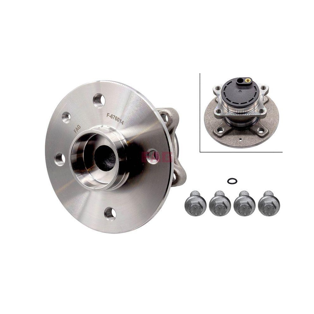 Radlagersatz Schaeffler FAG 713 6188 70 f&uuml;r CITRO&Euml;N PEUGEOT TOYOTA, Hinterachse