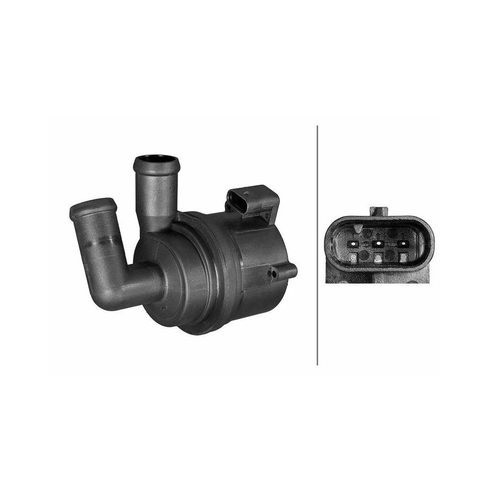 HELLA Zusatzwasserpumpe (K&uuml;hlwasserkreislauf) 8TW 358 313-321 f&uuml;r VW