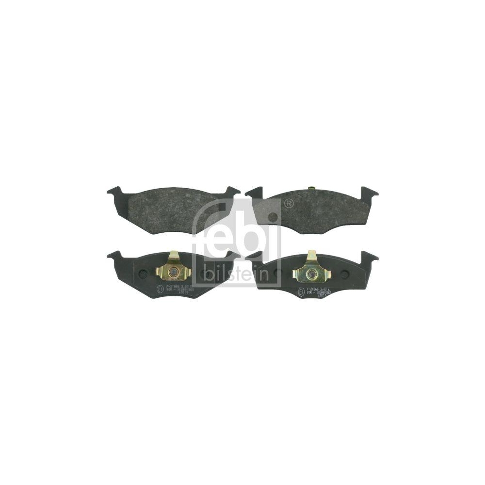 FEBI BILSTEIN Bremsbelagsatz, Scheibenbremse 16006 f&uuml;r SEAT VW, Vorderachse