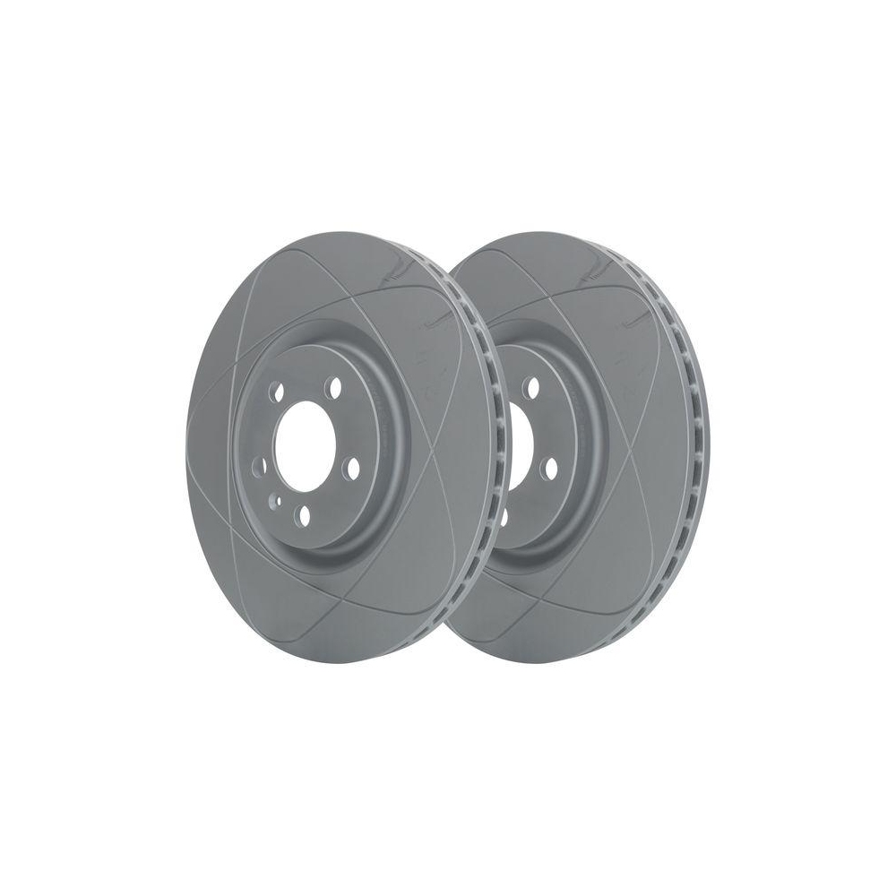 Bremsscheibe ATE 24.0325-0123.1 PowerDisc f&uuml;r SEAT SKODA VAG, Vorderachse