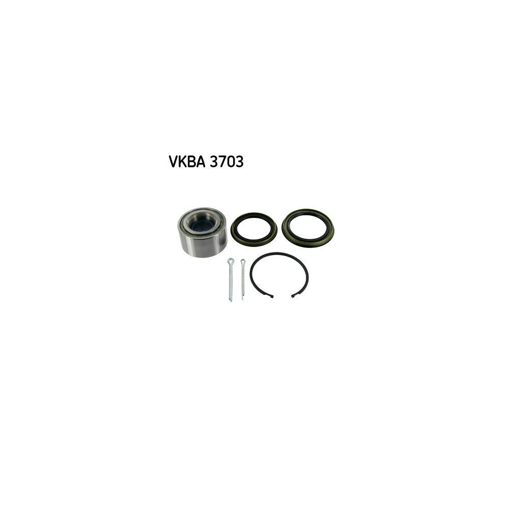 Radlagersatz SKF VKBA 3703 f&uuml;r NISSAN, Vorderachse
