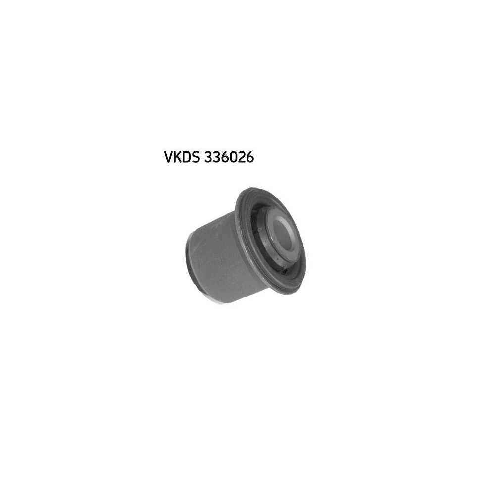 Lagerung, Lenker SKF VKDS 336026 f&uuml;r RENAULT, Vorderachse beidseitig, unten