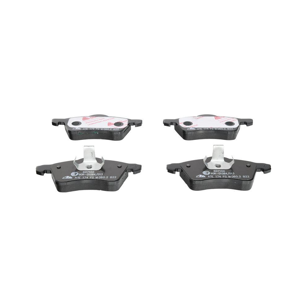 Bremsbelagsatz, Scheibenbremse ATE 13.0460-7102.2 f&uuml;r VAG, Vorderachse
