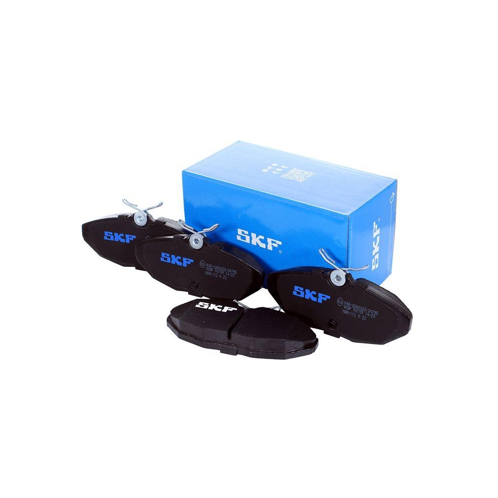 Bremsbelagsatz, Scheibenbremse SKF VKBP 90709 f&uuml;r DAIMLER JAGUAR, Hinterachse