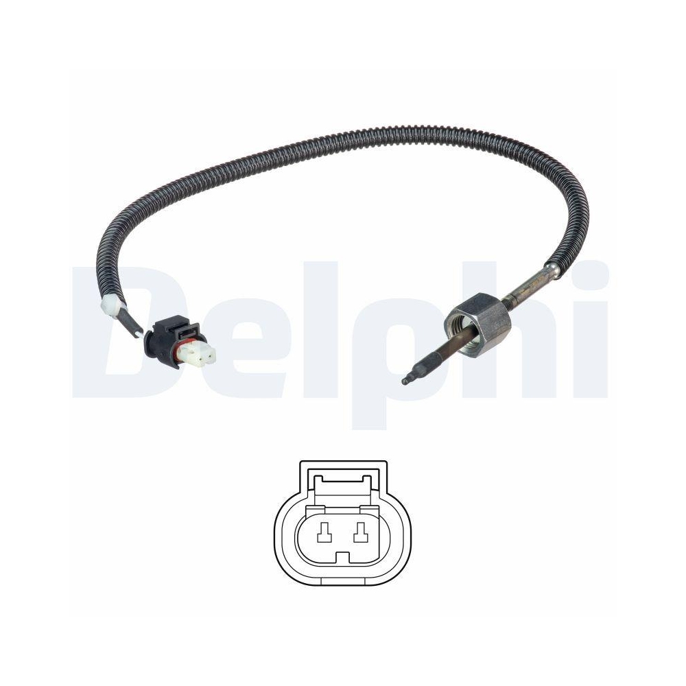 DELPHI TS30222 Sensor, Abgastemperatur f&uuml;r MERCEDES-BENZ