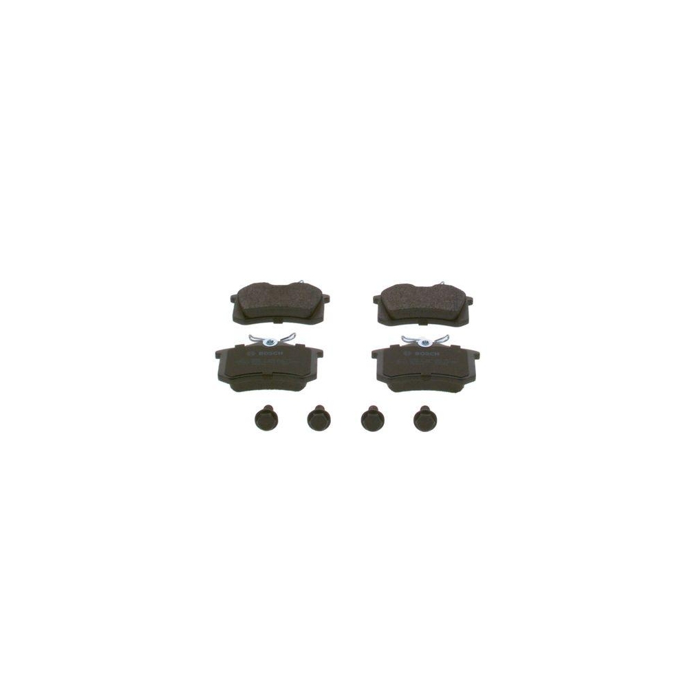 Bremsbelagsatz, Scheibenbremse BOSCH 0 986 424 751 für ALFA ROMEO AUDI CITROËN
