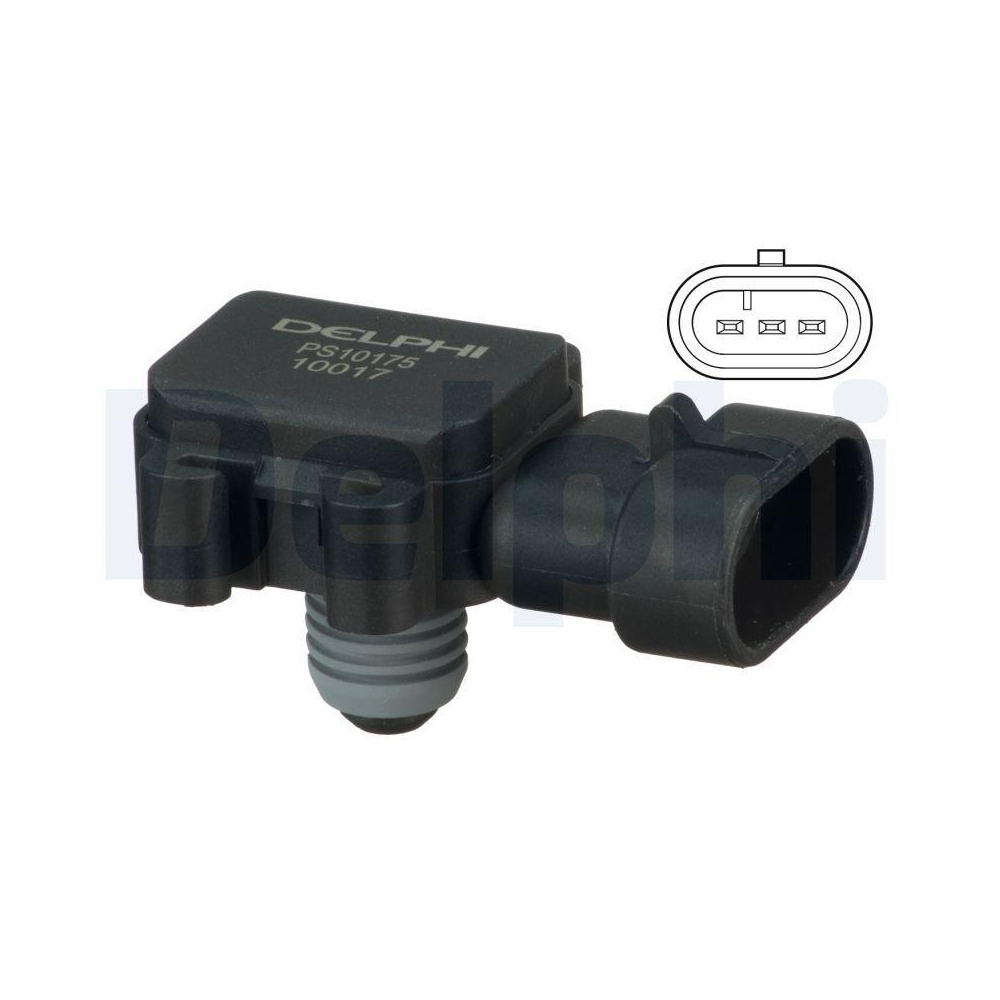 DELPHI PS10175 Sensor, Ladedruck f&uuml;r NISSAN OPEL RENAULT VAUXHALL GENERAL MOTORS