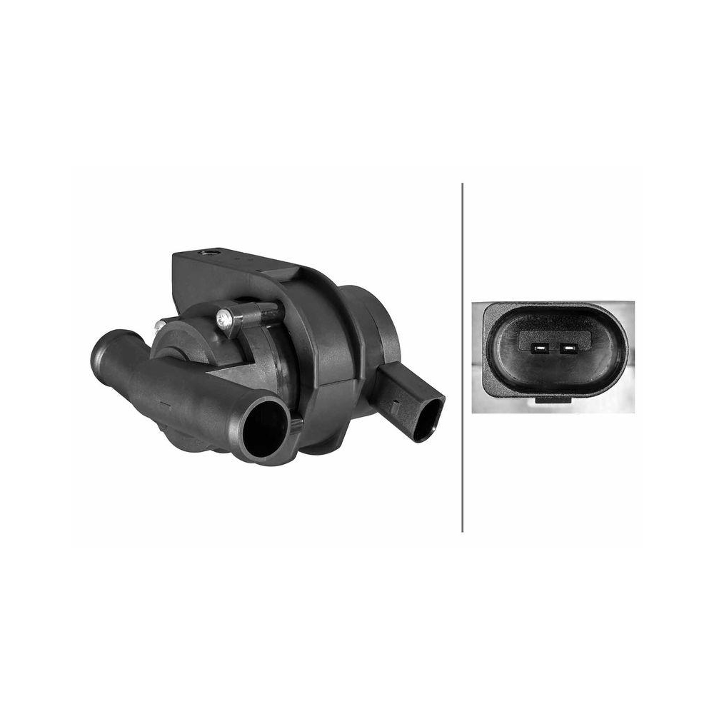 HELLA Zusatzwasserpumpe (K&uuml;hlwasserkreislauf) 8TW 358 313-341 f&uuml;r VW