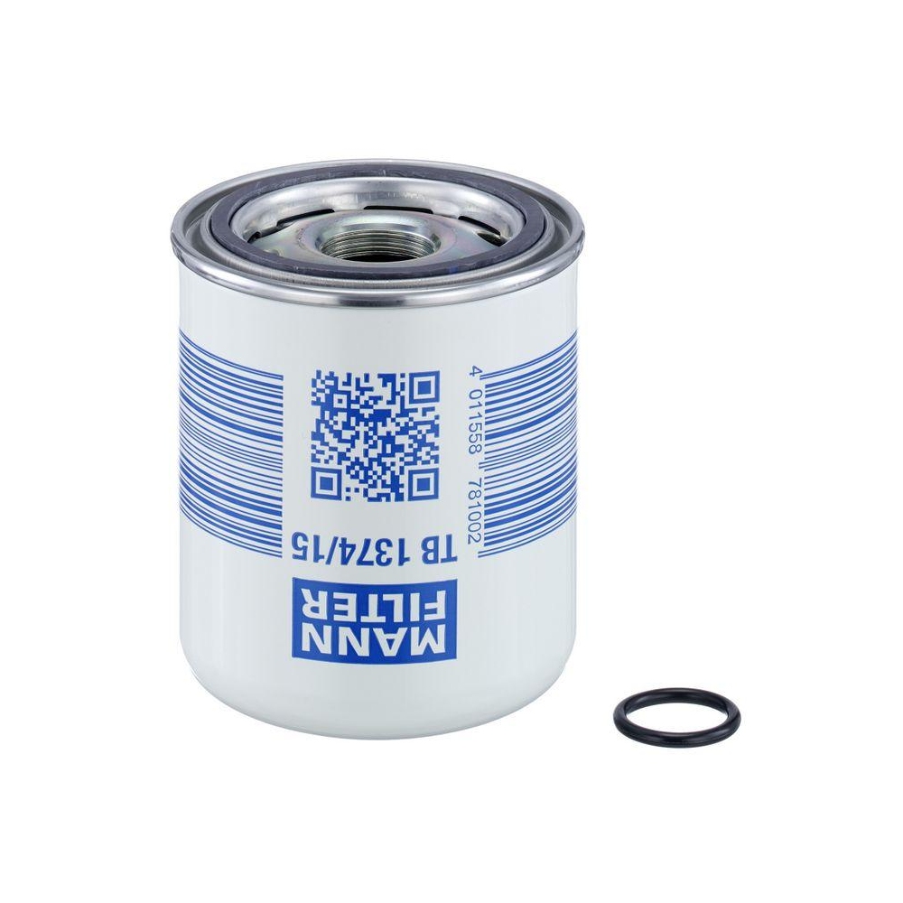 Lufttrocknerpatrone, Druckluftanlage MANN-FILTER TB 1374/15 x für DAF FORD IVECO