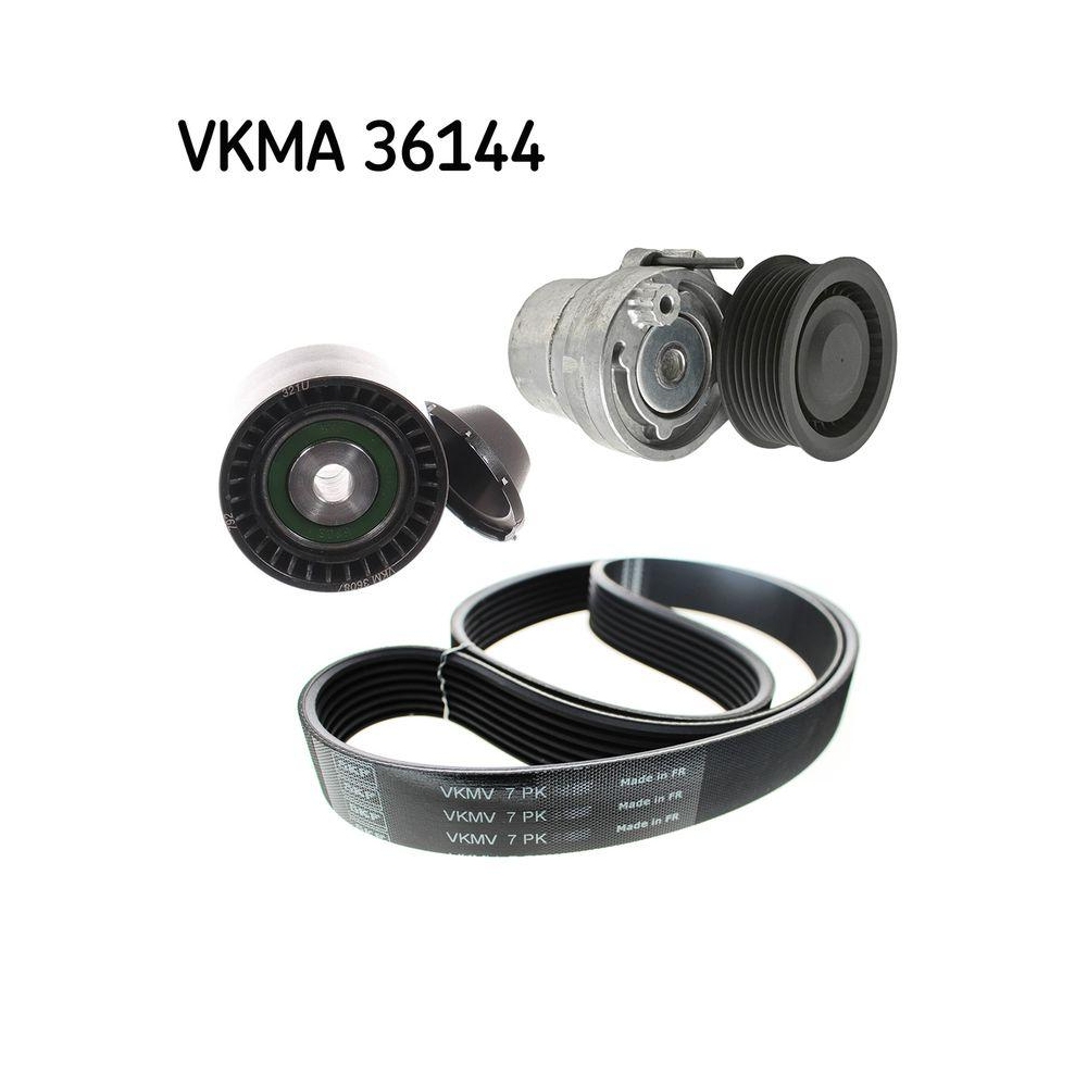 Keilrippenriemensatz SKF VKMA 36144 f&uuml;r NISSAN OPEL RENAULT VAUXHALL DACIA SMART