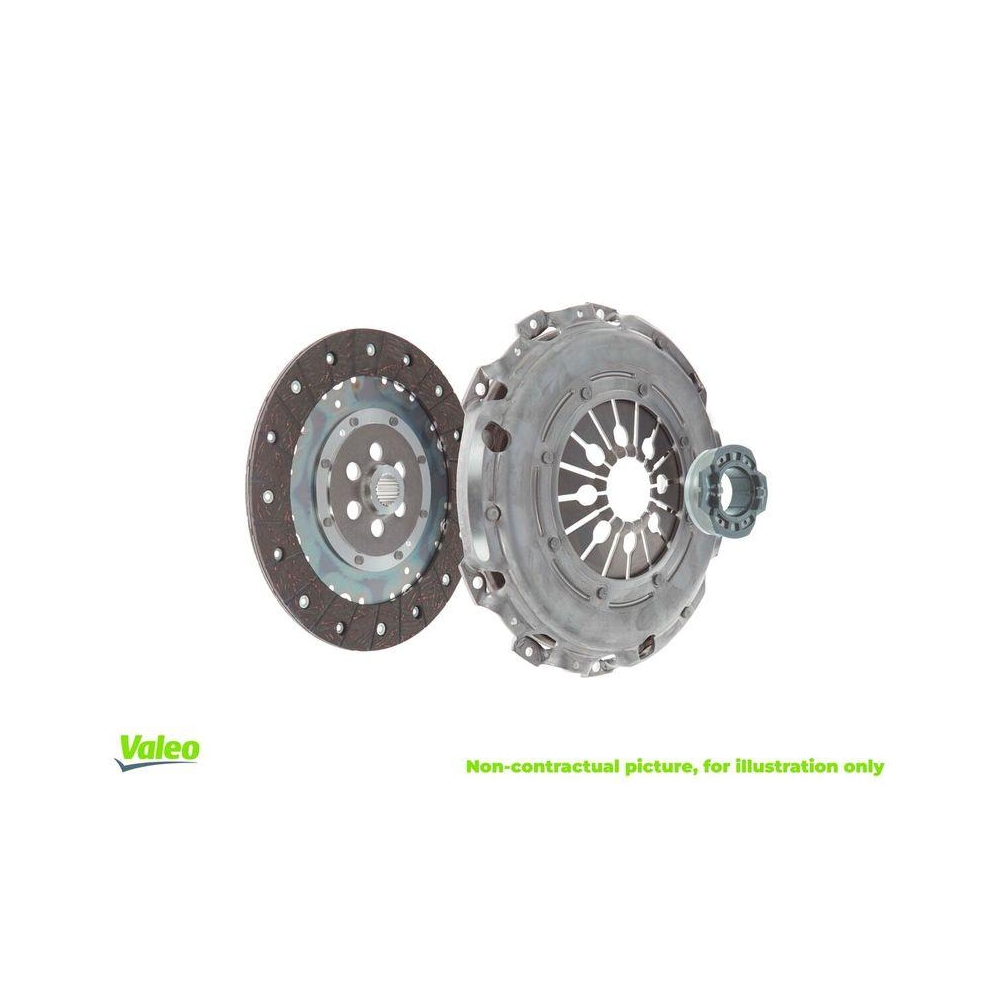 Kupplungssatz VALEO 826729 KIT3P mit hocheffizienter Kupplung für AUDI SEAT VW