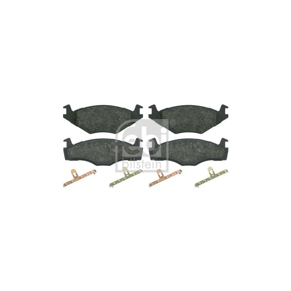 FEBI BILSTEIN Bremsbelagsatz, Scheibenbremse 16012 f&uuml;r SEAT VW, Vorderachse