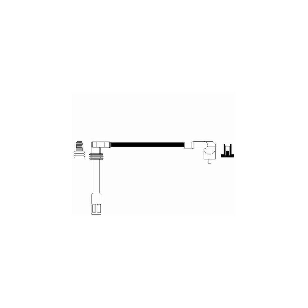 Z&uuml;ndleitung NGK 44074 f&uuml;r AUDI SEAT SKODA VW LAMBORGHINI BENTLEY, zum Zylinder 1