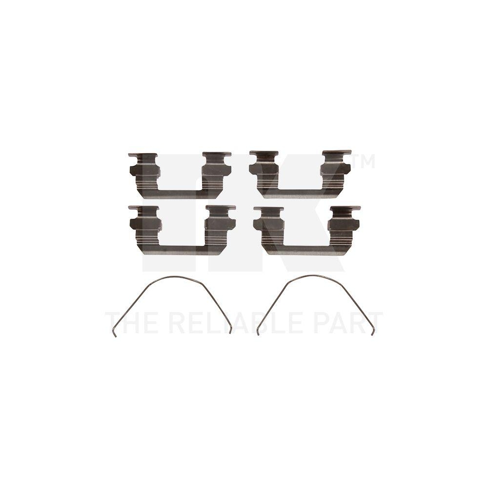 Zubeh&ouml;rsatz, Scheibenbremsbelag NK 79221789 f&uuml;r, Vorderachse