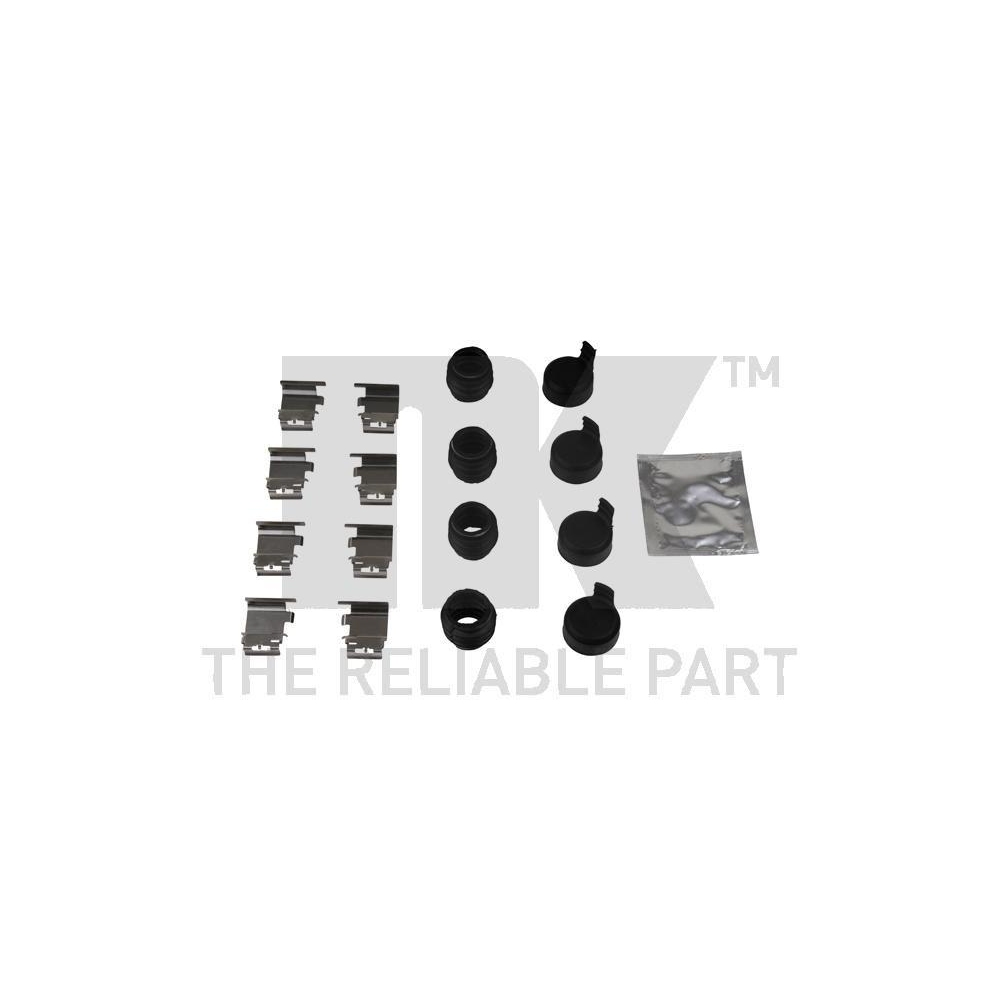 Zubeh&ouml;rsatz, Scheibenbremsbelag NK 79221890 f&uuml;r, Hinterachse, Vorderachse