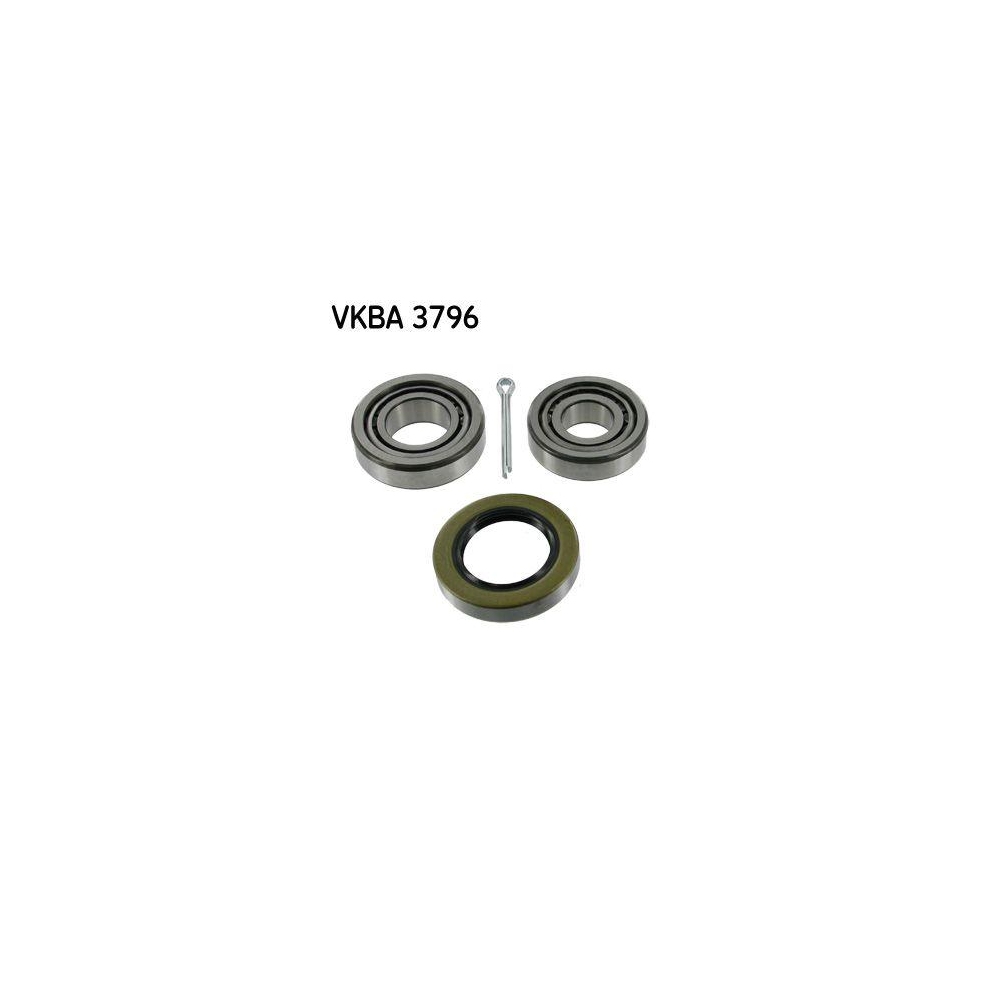 Radlagersatz SKF VKBA 3796 f&uuml;r DAIHATSU FORD MAZDA NISSAN SUBARU CHEVROLET